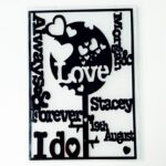 Carpeta Embossing Love