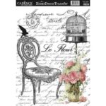 Transfer 25X35 Butaca Le Fleur