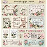 Papel Decoupage Varios Tags 30X30