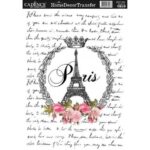 Transfer 25X35 París Escritura
