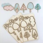 Chipboard Otoño Mon Petit Tresor
