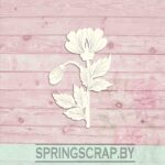 Chipboard Flor De Azafran