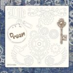 Chipboard Dream Life