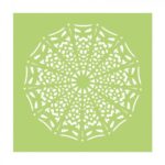 Stencil Parasol 15X15