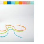 Cordón Ondulado Azul