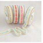 Cinta De Encaje Con Lazo Vichy Rosa Intercalado