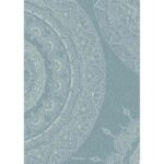 Papel De Arroz Mandala Fondo Azul Din-A4