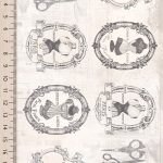 Papel De Arroz Con Motivos Costura 1 Din-A3