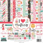 Block 30X30 I Love Crafting