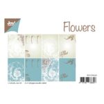 Block Flowers Din-A4