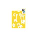 Stencil Wild Animals 15X20