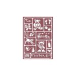 Stencil Con Dibujos Infantiles 15X20