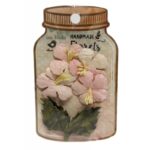 Flores Rosas Con Ramas Y Piscilos