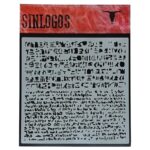 Stencil Sinlogos Escritura 15x15