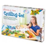 Set Quilling Animales Y Plantas