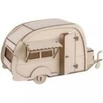 Kit Caravana Madera 3D