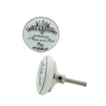 Pomo Cerámica Café Y Legumbres