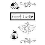 Sello 7X11 Good Luck