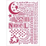 Stencil Noel 21X30