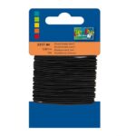 Goma Elastica Negra De 0,8Mm