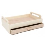 Bandeja Con Cajon 40X28X13 Cm Madera