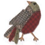 Troquel Pájaro Patchwork Bigz Tim Holtz