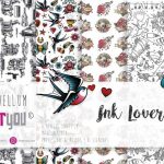 Block 30X30 Vellum Ink Lover