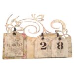 Calendario Perpetuo Mariposas Dm