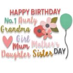 Troquel Happy Birthday