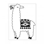 Carpeta Embossing Llama