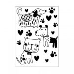 Carpeta Embossing Perros