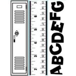 Carpeta Embossing Escuela