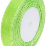 Cinta Organza Verde 1 Cm