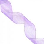 Cinta Organza Violeta 1Cm