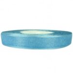 Cinta Organza Azul 1Cm