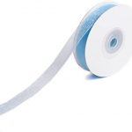 Cinta De Organza Azul