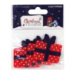 Felt Toppers Christmas Village