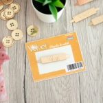 Etiqueta De Metal Dorado Velvet By Alazne Vales