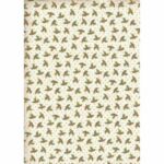 Papel  Arroz Acebo Navidad Din-A4