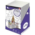 Libro Para Colorear Art Therapy World Monuments Din-A5