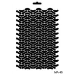 Stencil Textura 21X30