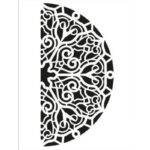 Stencil Background 21X30