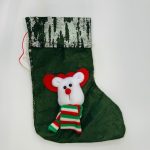 Bota Navidad Verde Pequeña