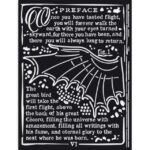 Stencil Sir Vagabond Alas 15X20