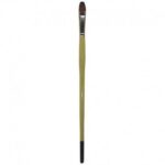 Pincel  Lengua De Gato Mango Largo N 10