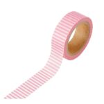 Washi Tape Rosa Y Blanco
