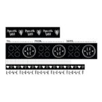 Washi Tape En Tonos B/N De Studio Light