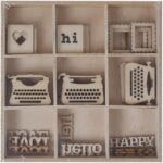 Cajita Maderitas Motivos Escritura