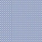 Tela Encuadernar Azul Círculos Y Estrellas Blancos 50X70