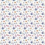 Tela Encuadernar Lilac Butterflies 50X70